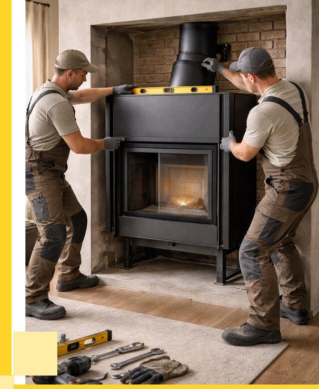 Установка каминных топок в Сыктывкаре под ключ от 18560 р. | ЭриданСкт