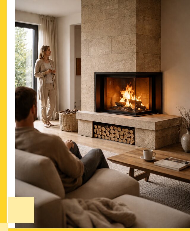 Угловые камины из кирпича установка в Сыктывкаре от 154665 р. ЭриданСкт