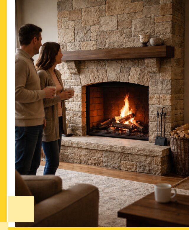 Каменные камины на заказ в Сыктывкаре от 185598 р. | ЭриданСкт