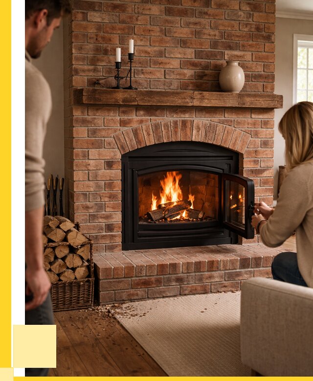 Кирпичные камины под ключ в Сыктывкаре от 154665 р. | ЭриданСкт