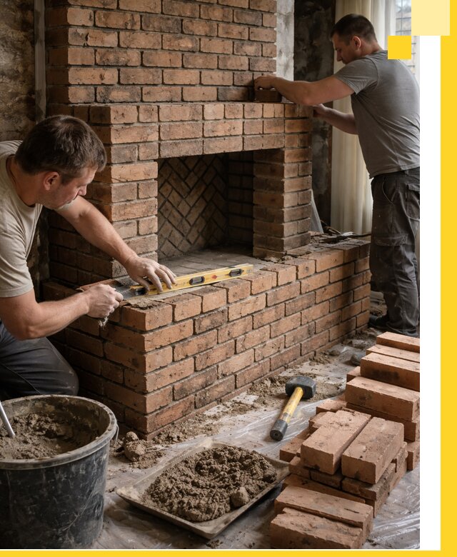 Изготовление и установка кирпичных каминов в Сыктывкаре