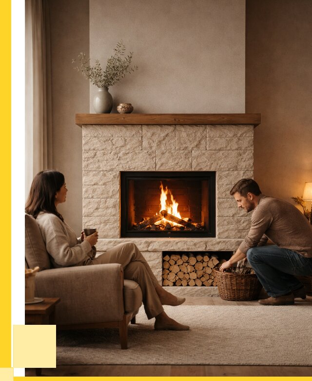 Камины для дома в Сыктывкаре под ключ от 154665 р. | ЭриданСкт