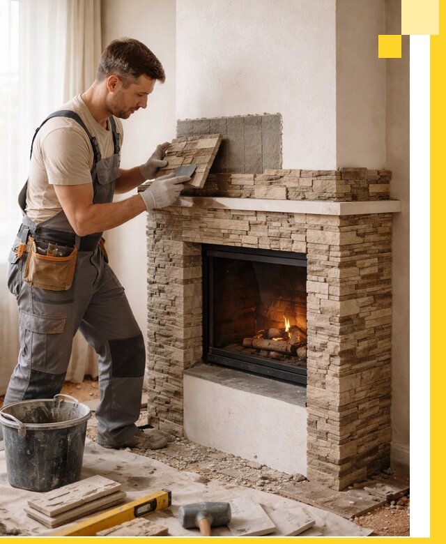 Изготовление и монтаж каминов для дома под ключ в Сыктывкаре