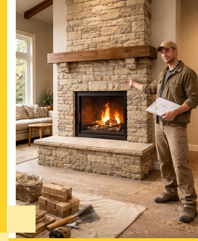 Камины под ключ в Сыктывкаре от 185598 р. | ЭриданСкт — установка