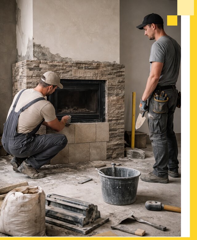 Камины под ключ в Сыктывкаре: проект, изготовление и монтаж