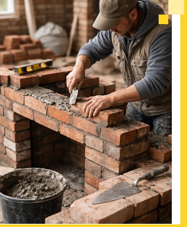 Кладка каминов под ключ в Сыктывкаре профессиональная отделка и монтаж