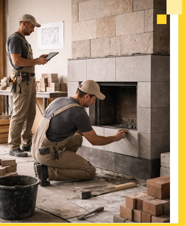 Индивидуальные проекты каминов и каминных систем в Сыктывкаре