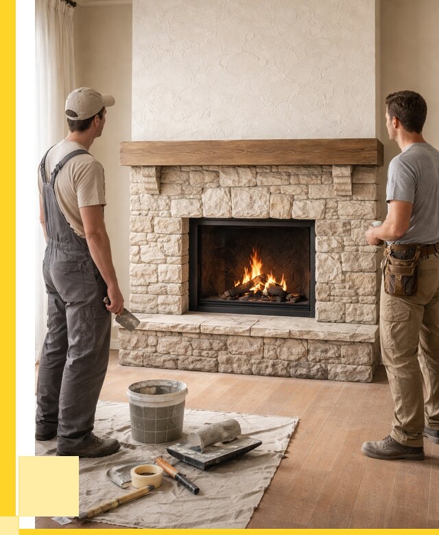 Отделка каминов в Сыктывкаре от 6702 р. под ключ | ЭриданСкт