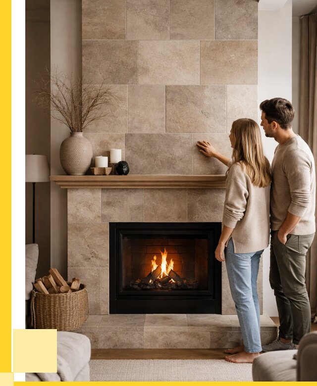 Облицовка каминов керамогранитом в Сыктывкаре от 4640 р. | ЭриданСкт