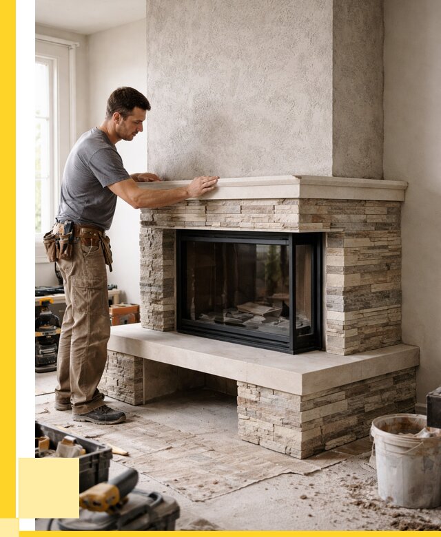 Изготовление каминов под ключ в Сыктывкаре от 154665 р. | ЭриданСкт