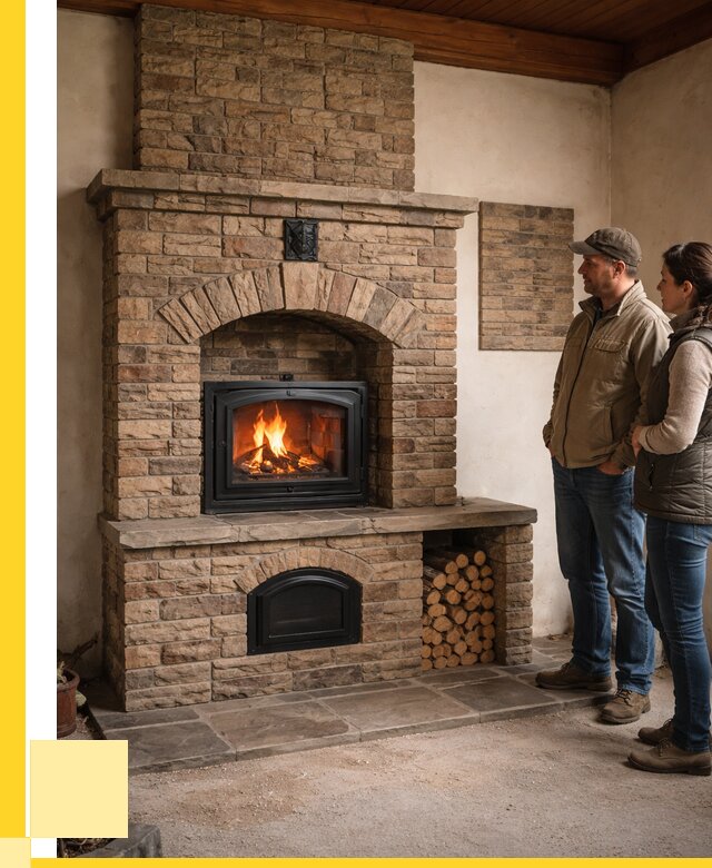 Кирпичная печь под ключ в Сыктывкаре от 154665 р. | ЭриданСкт