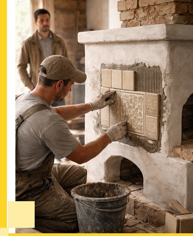 Отделка печей и банных печей в Сыктывкаре от 36089 р. | ЭриданСкт