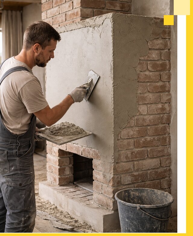 Отделка печей и облицовка каминов в Сыктывкаре под ключ