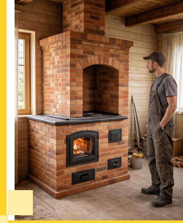 Кирпичные печи в Сыктывкаре: купить от 154665 р. | ЭриданСкт