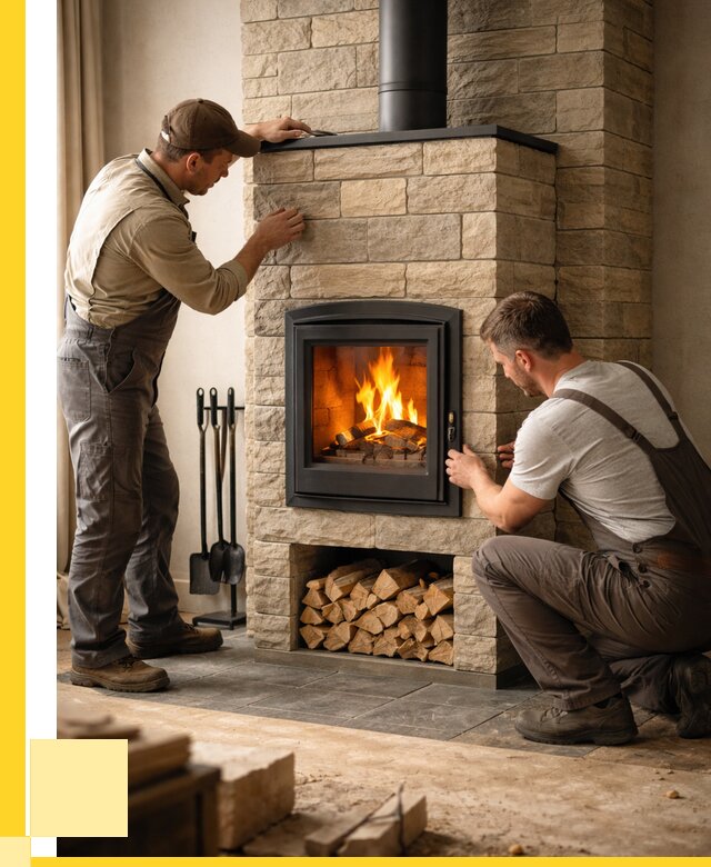 Дровяные кирпичные печи в Сыктывкаре от 46400 р. | ЭриданСкт