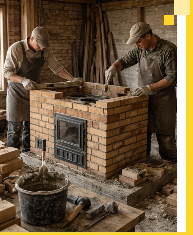 Изготовление и установка варочных печей под ключ в Сыктывкаре