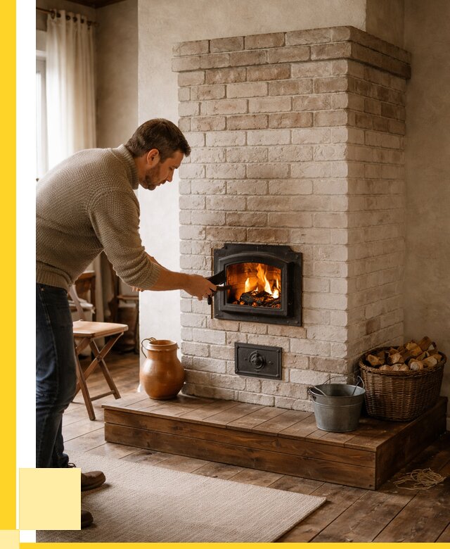 Печь голландка из кирпича в Сыктывкаре от 87644 р. | ЭриданСкт