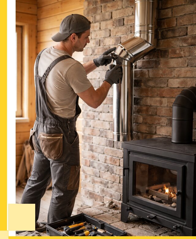 Монтаж дымоходов для печей в Сыктывкаре от 7733 р. | ЭриданСкт