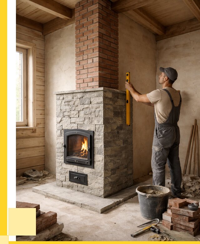 Печи и дымоходы под ключ в Сыктывкаре от 46400 р., ЭриданСкт