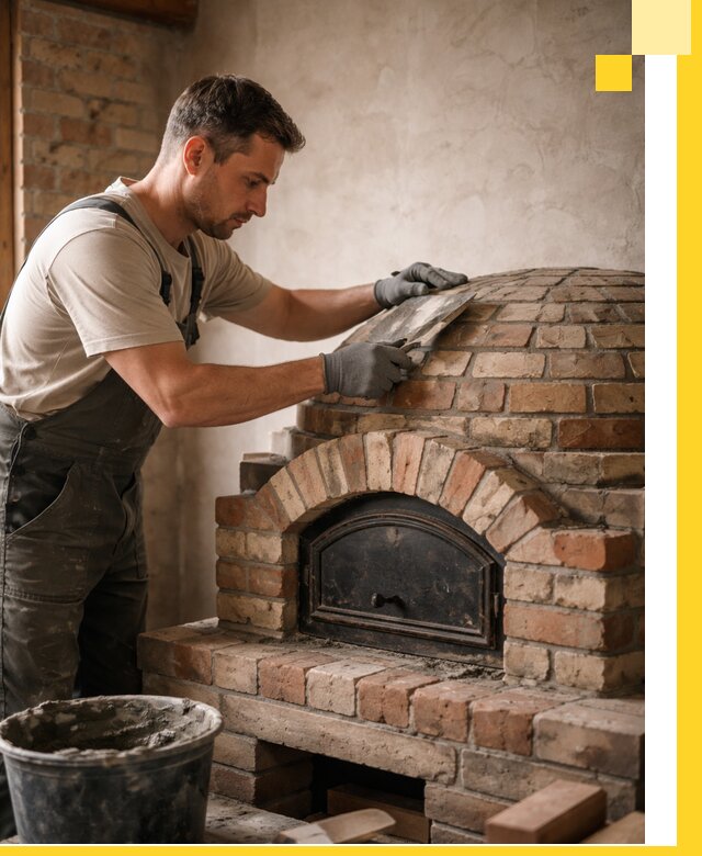 Изготовление и монтаж помпейских печей на заказ в Сыктывкаре