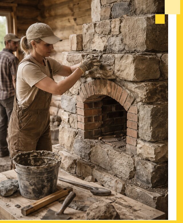 Каменные печи на заказ и монтаж в Сыктывкаре, долговечные решения