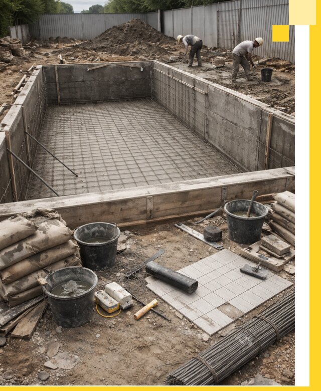 Строительство бассейнов под ключ в Сыктывкаре, дизайн и монтаж