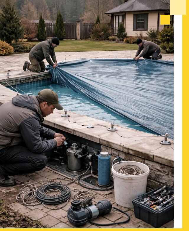 Консервация бассейнов в Сыктывкаре: подготовка к длительному хранению