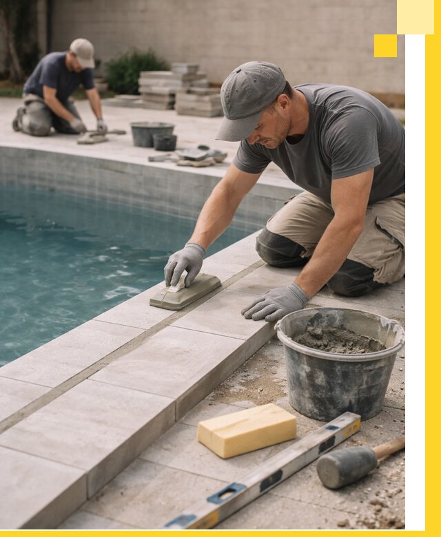 Отделка бассейнов в Сыктывкаре: декоративная отделка и гидроизоляция