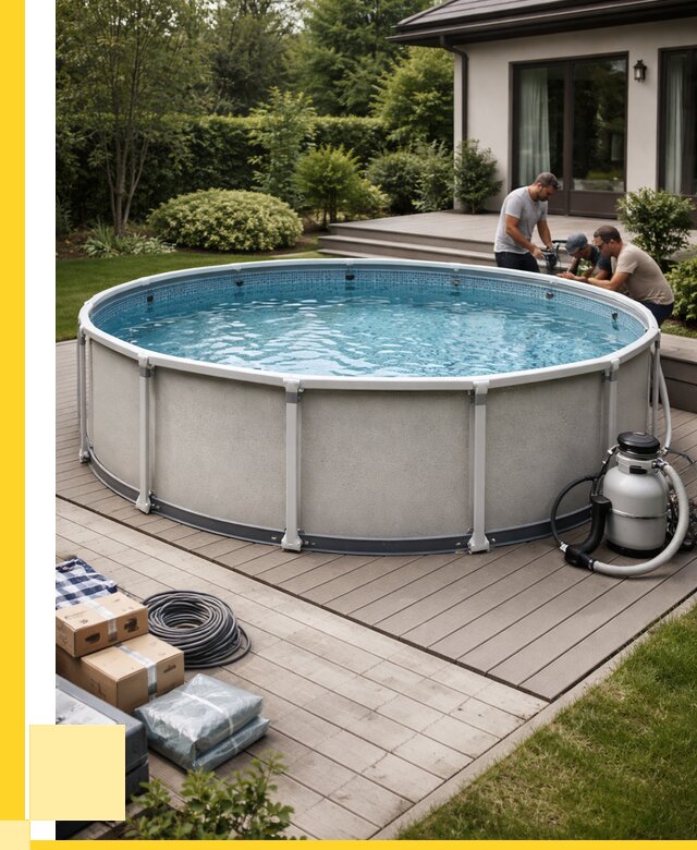 Купить каркасные бассейны в Сыктывкаре от 46400 р. | ЭриданСкт