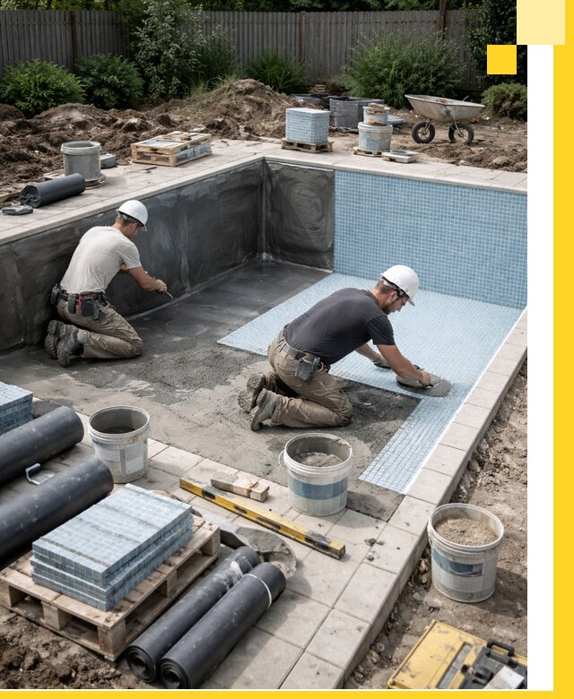 Проектирование и строительство стационарных бассейнов в Сыктывкаре