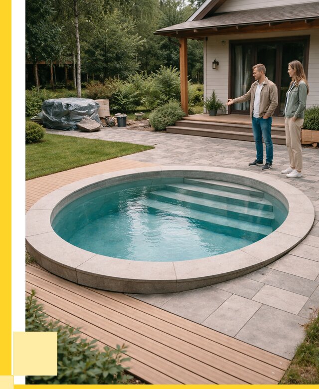 Бассейн на даче под ключ в Сыктывкаре от 206220 р., ЭриданСкт