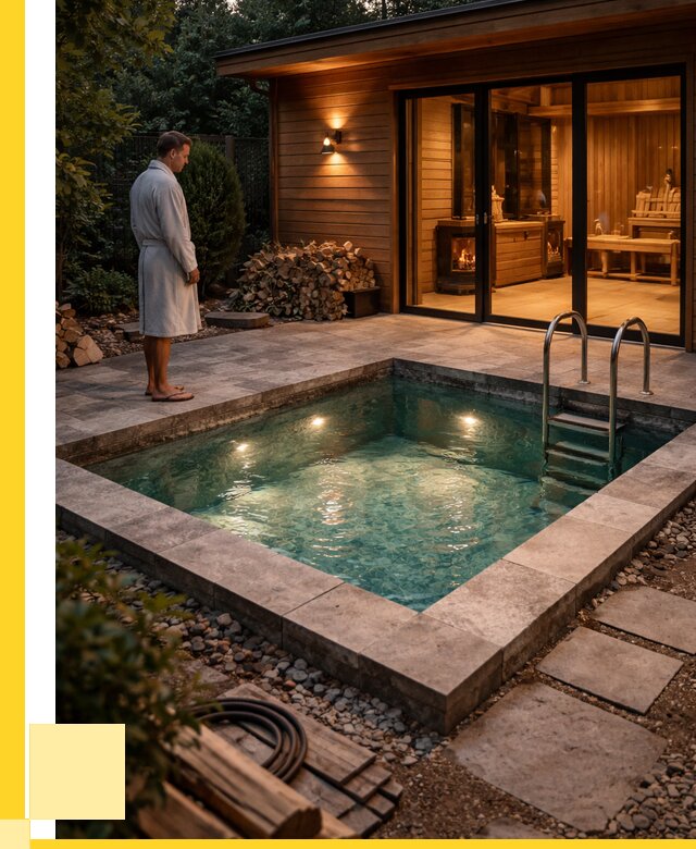 Бани с бассейном под ключ в Сыктывкаре от 97955 р. | ЭриданСкт