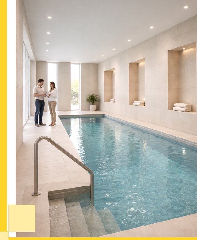 Бассейны в помещении под ключ в Сыктывкаре от 1546650 р. | ЭриданСкт