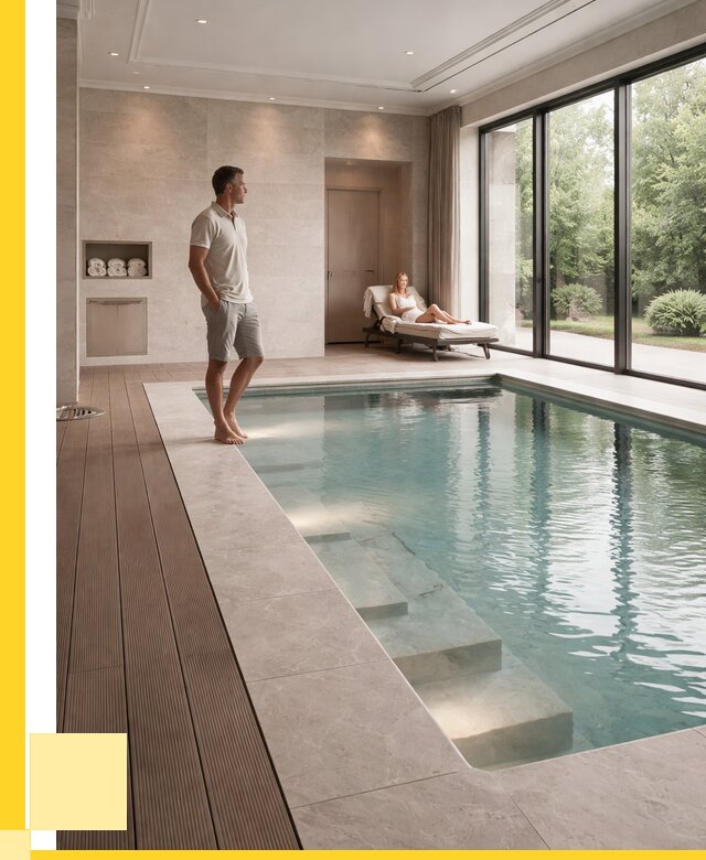 Бассейны в коттедже под ключ в Сыктывкаре от 1237320 р. | ЭриданСкт