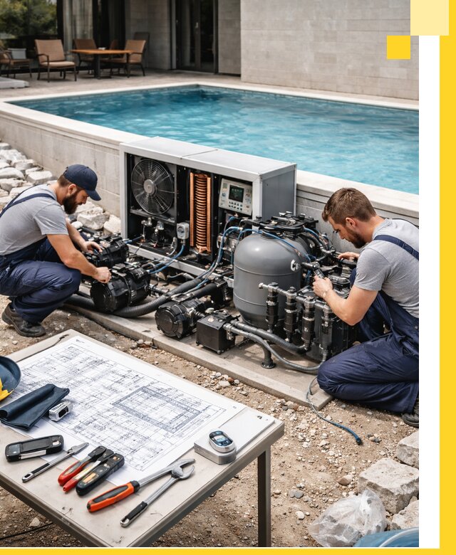 Проектирование и монтаж бассейнов с подогревом в Сыктывкаре