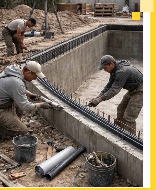 Качественный монтаж чаши бассейна в Сыктывкаре под ключ с гарантией