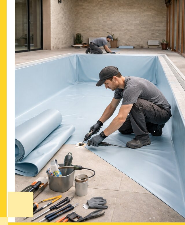 Пленка ПВХ для бассейнов в Сыктывкаре от 2578 р. | ЭриданСкт