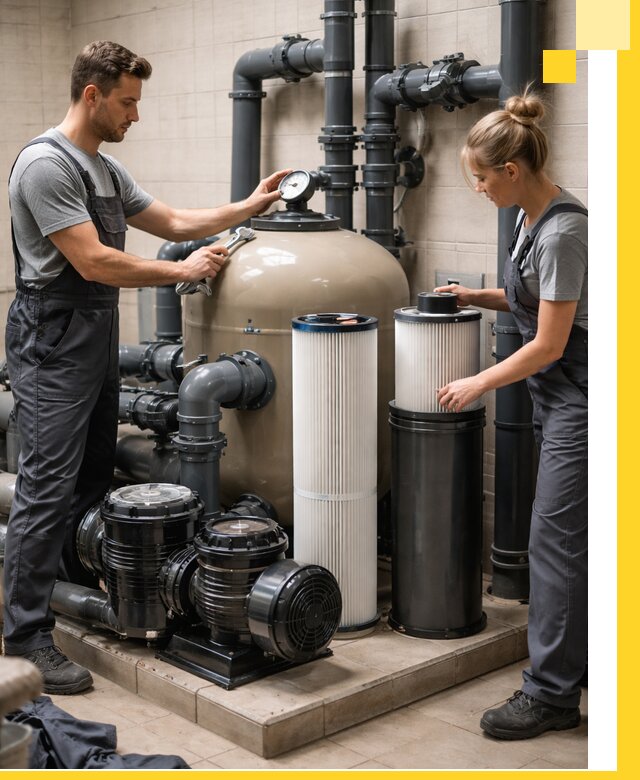 Фильтры и системы фильтрации для бассейнов в Сыктывкаре