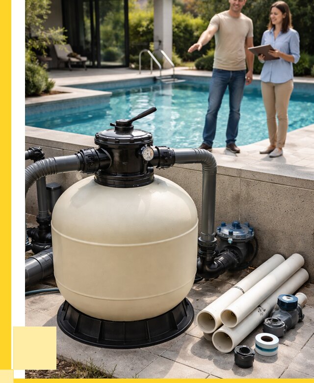 Песочные фильтры для бассейнов в Сыктывкаре от 18560 р., ЭриданСкт