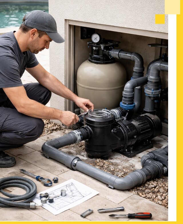 Поставка, монтаж и сервис насосов для бассейнов в Сыктывкаре