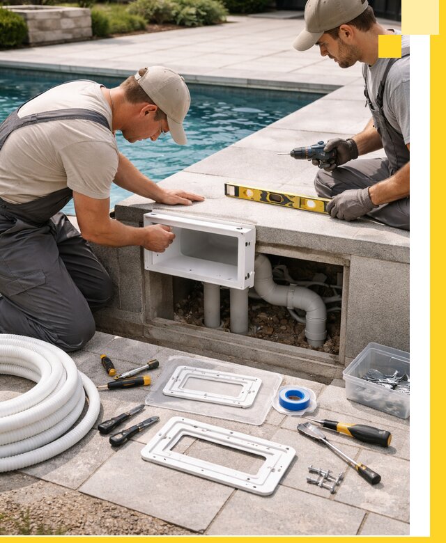 Поставка и установка скиммеров для бассейнов в Сыктывкаре