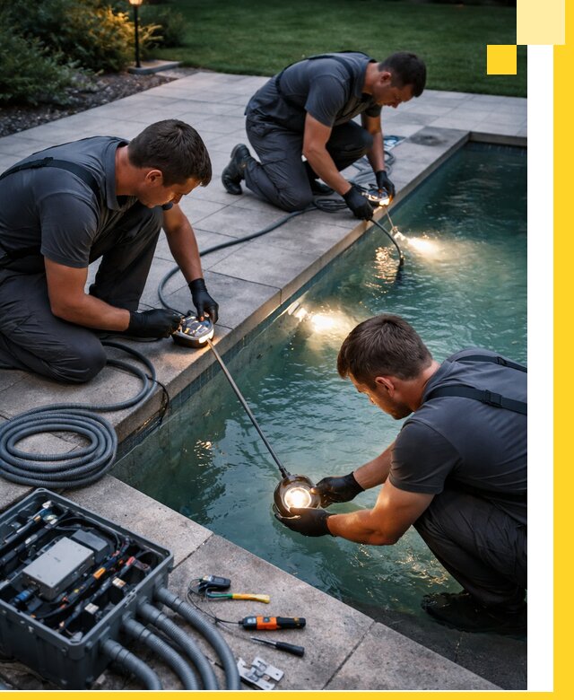 Профессиональное освещение бассейнов в Сыктывкаре: дизайн и монтаж