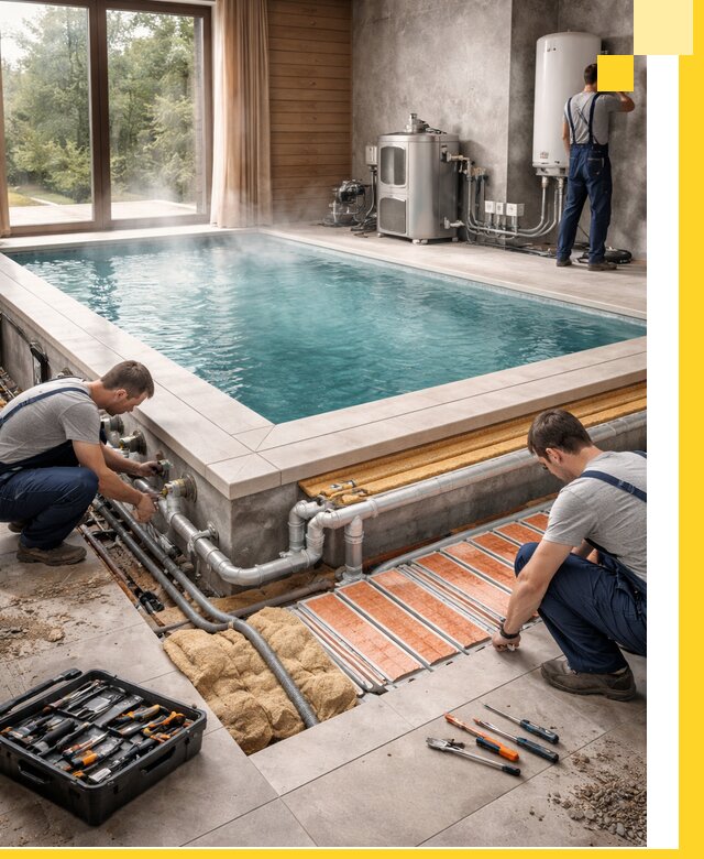 Проектирование и строительство тёплых бассейнов в Сыктывкаре