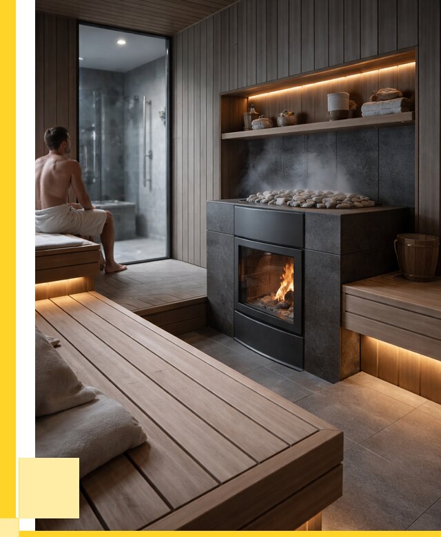 Проект сауны в частном доме в Сыктывкаре от 36089 р. | ЭриданСкт