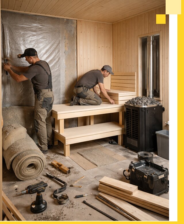 Проекты саун под ключ в Сыктывкаре дизайн и строительство