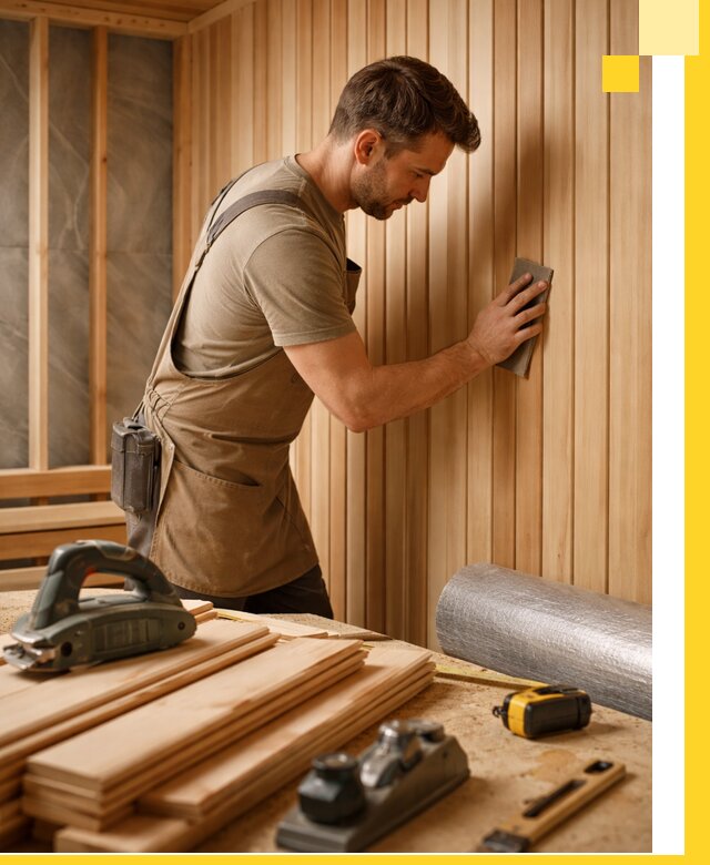 Профессиональная отделка саун и парных под ключ в Сыктывкаре