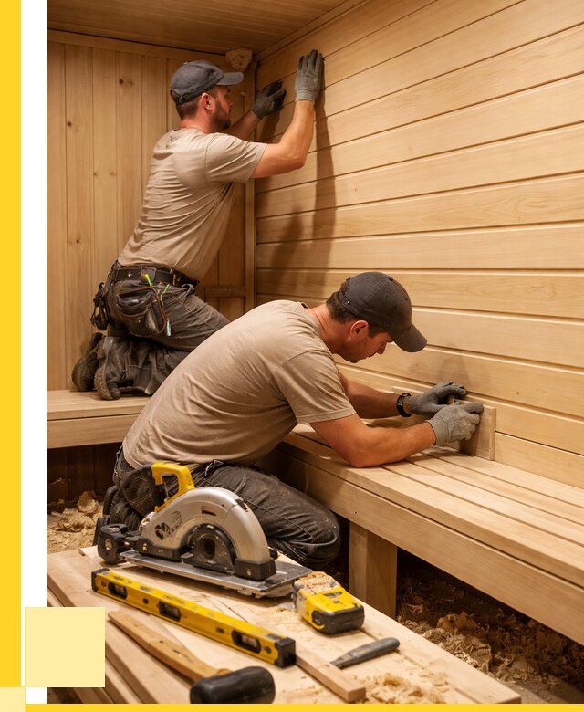 Обшивка саун вагонкой в Сыктывкаре от 2578 р. | ЭриданСкт