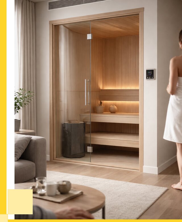 Сауна в квартире под ключ в Сыктывкаре от 123732 р. ЭриданСкт