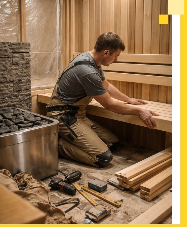 Сауны для дома под ключ с проектированием и монтажом в Сыктывкаре