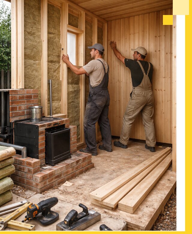 Строительство и установка дачных саун под ключ в Сыктывкаре